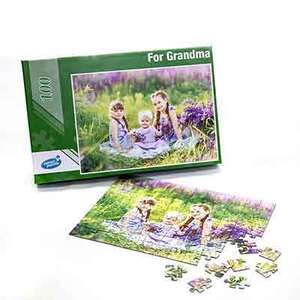 Custom Puzzle 100 pieces - 210 x 300 mm